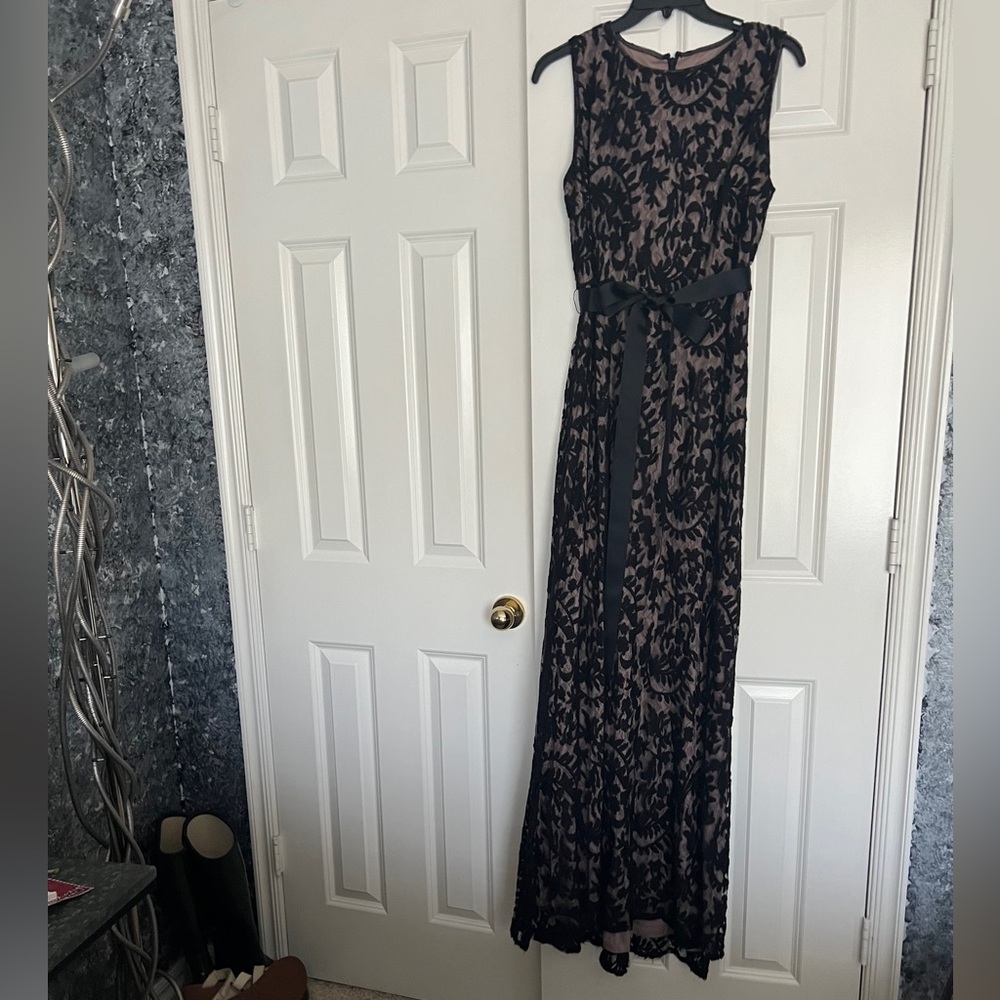 Adrianna papell black dress size 14 mother of the bride